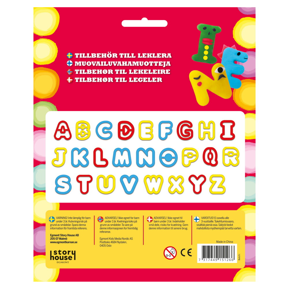 Leklera Tillbehör: Bokstäver