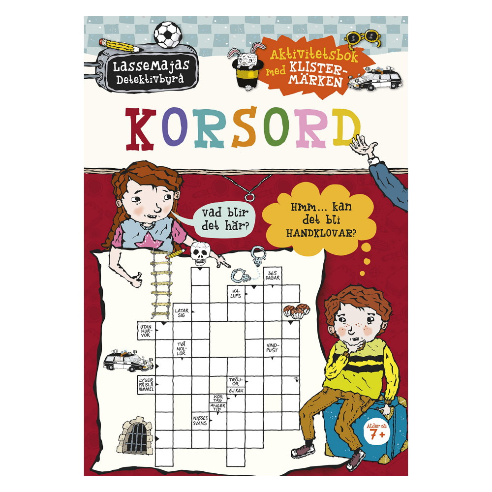 LasseMajas Detektivbyrå - Korsord