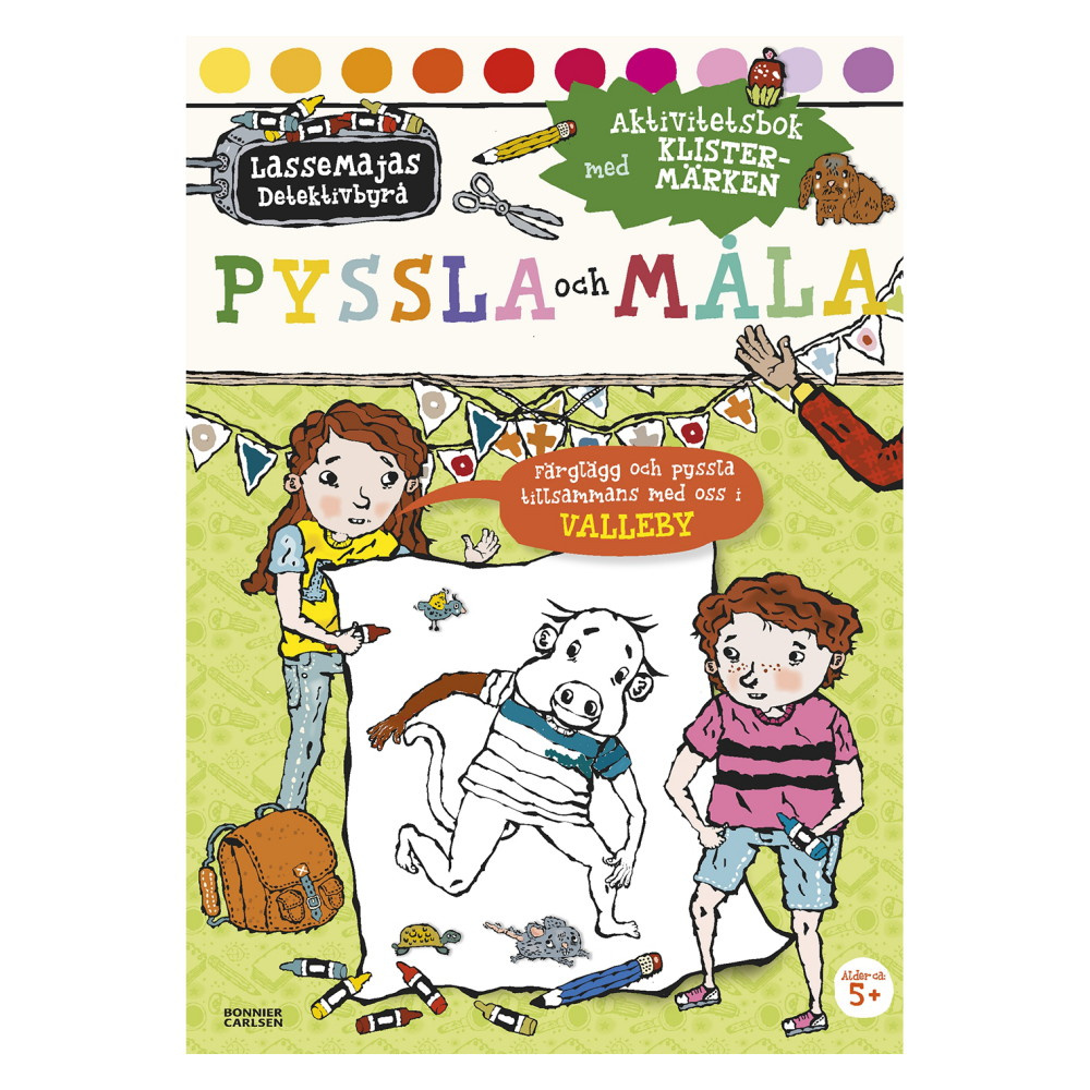 LasseMajas Detektivbyrå - Pyssla och måla