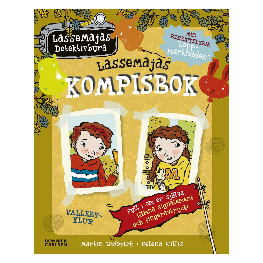 LasseMajas Detektivbyrå - Kompisbok