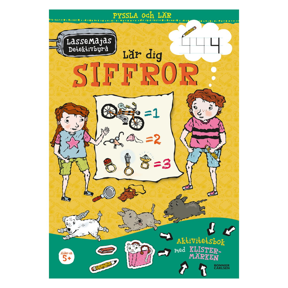 LasseMajas Detektivbyrå - Lär dig siffror
