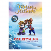 Musse & Helium - Vinterpysselbok med klistermärken Musse & Helium - Vinterpysselbok med klistermärken