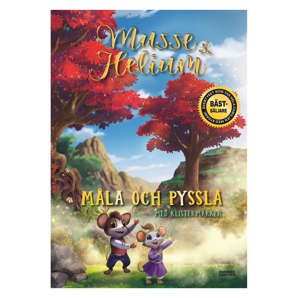 Musse & Helium - Måla och pyssla med klistermärken