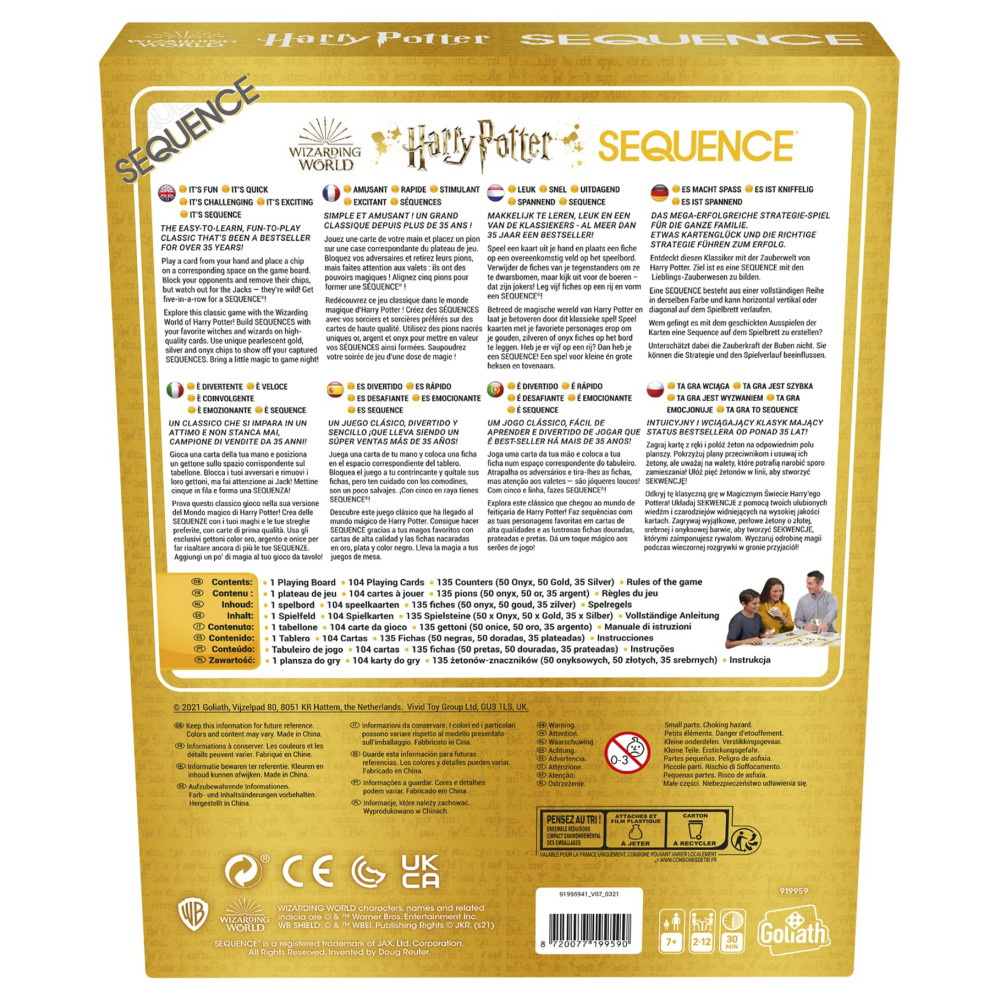 Sequence - Harry Potter (Eng)