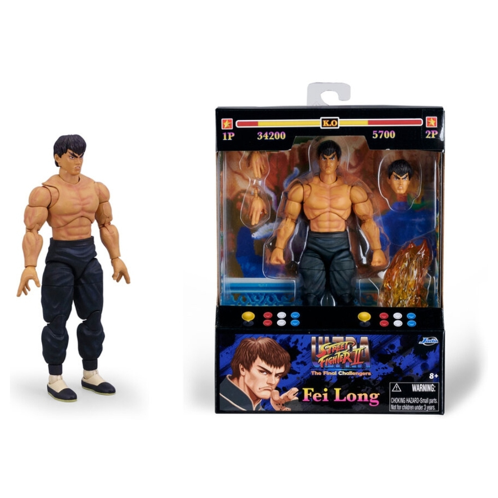 Street Fighter II Figur Fei Long 
