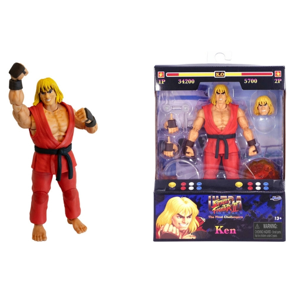 Street Fighter II Figur Ken 15 cm