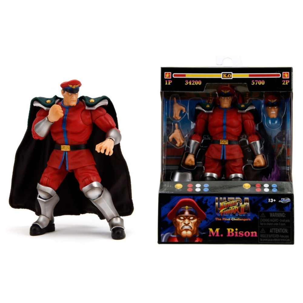 Street Fighter II Actionfigur M Bison 15 cm