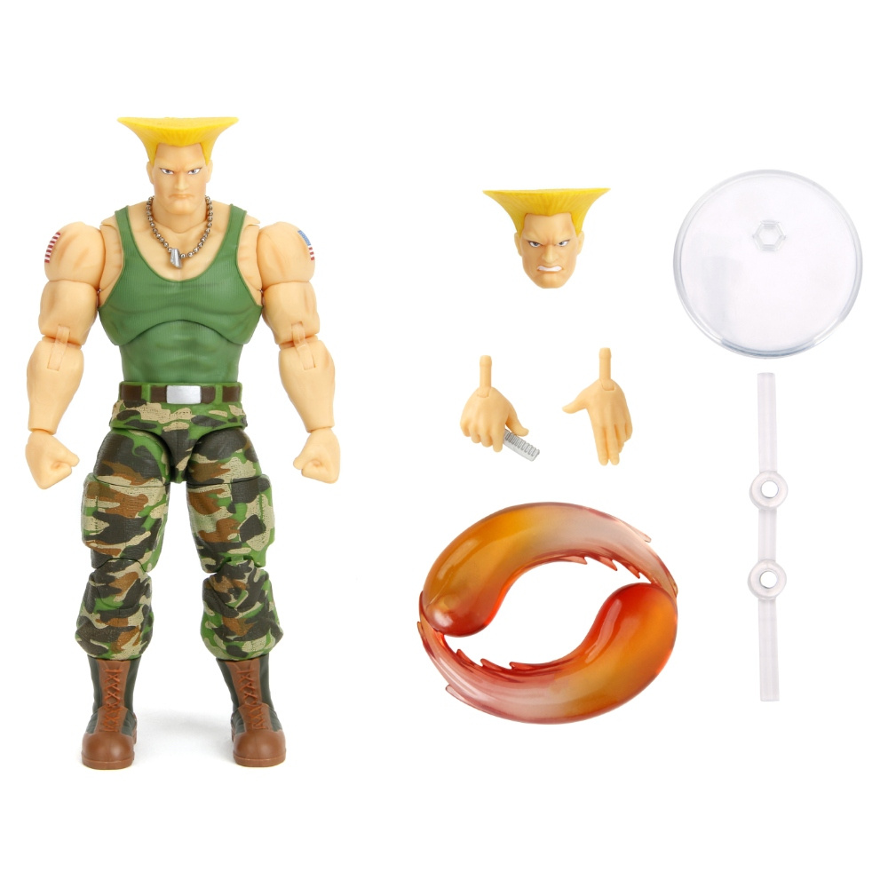 Street Fighter II Actionfigur Guile 15 cm