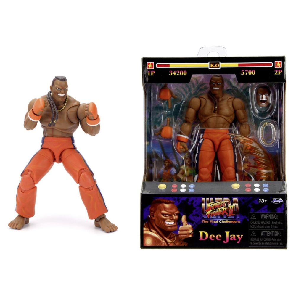 Street Fighter II Dee Jay Actionfigur 