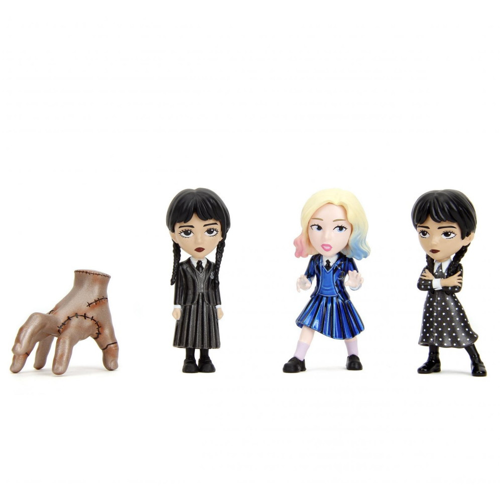 Wednesday Die-Cast Metalfigs 4-Pack