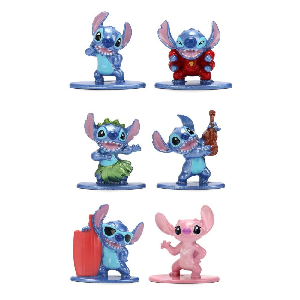Stitch Nano Metalfigurer 6-Pack