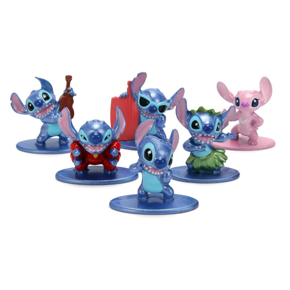 Stitch Nano Metalfigurer 6-Pack