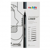 Carioca Plus Pigment Liner 8 st Carioca Plus Pigment Liner 8 st