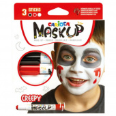 Carioca Mask Up - Creepy Ansiktsfärgspennor Carioca Mask Up - Creepy Ansiktsfärgspennor