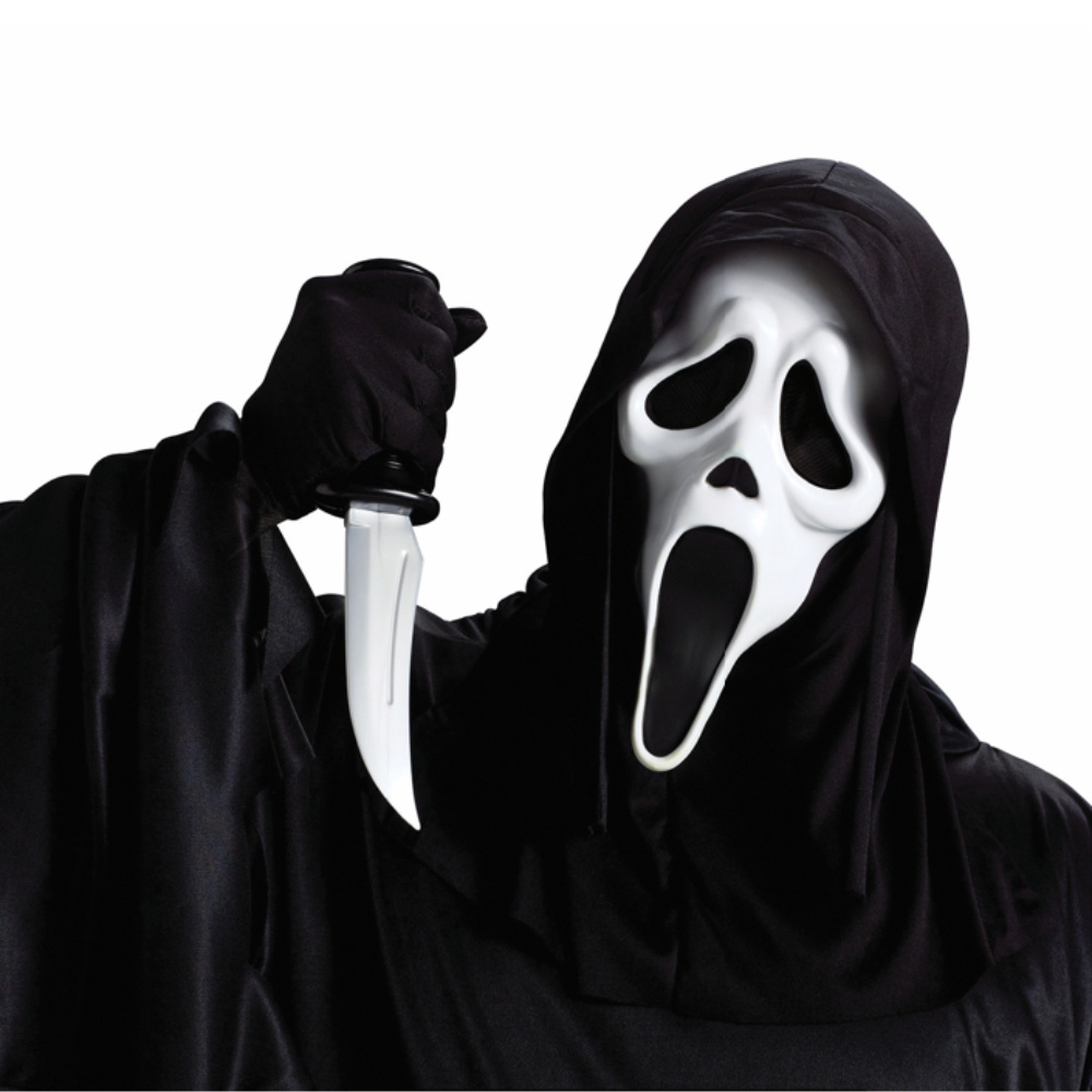 Scream Mask och Kniv-set