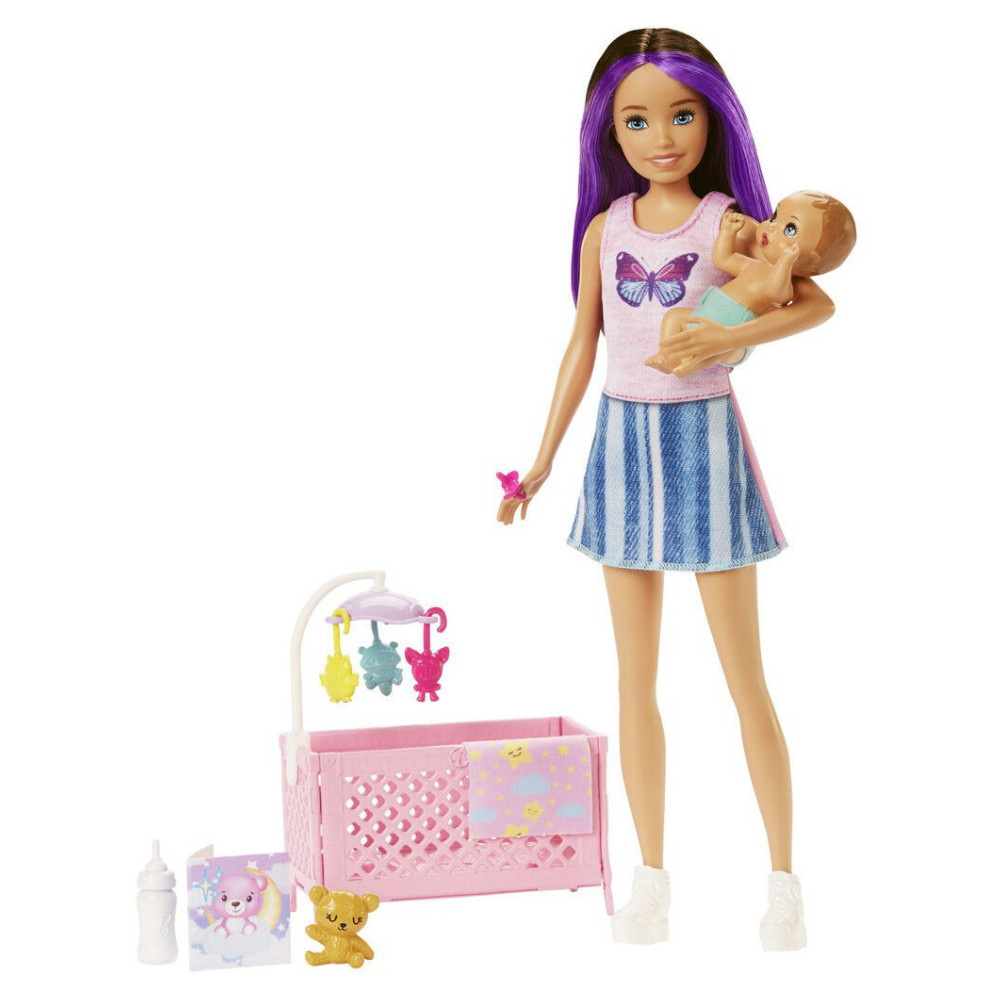 Barbie Skipper Sleepy Baby Playset