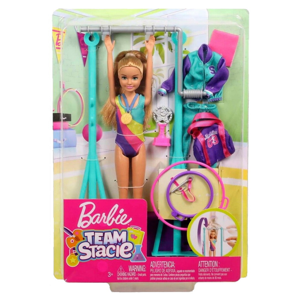 Barbie Stacie Gymnastics Playset