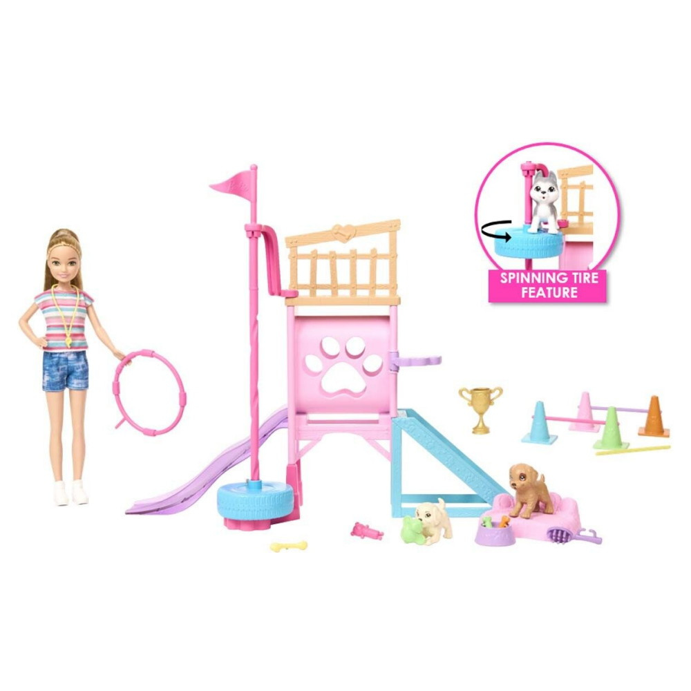 Barbie Stacie Puppy Playground Playset