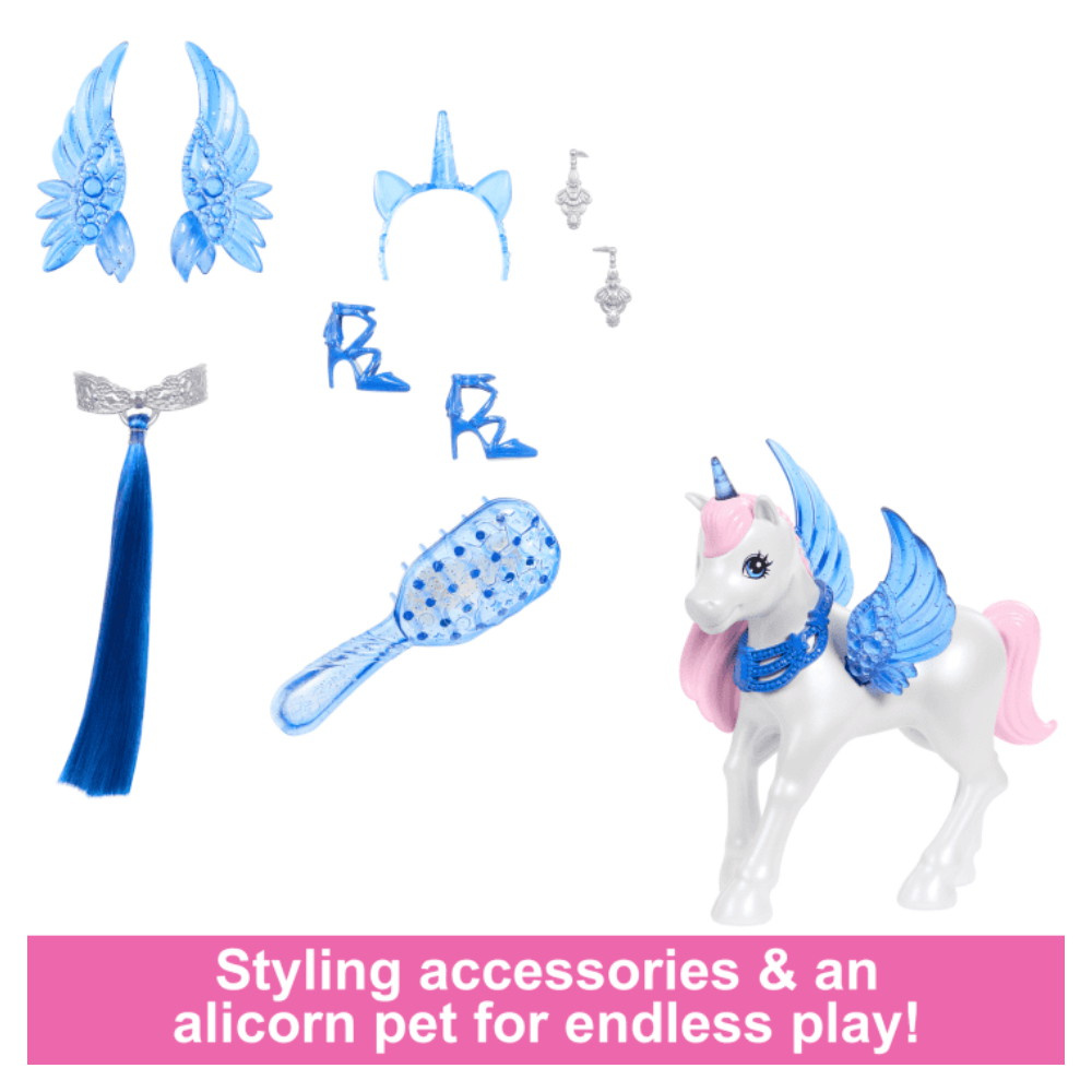 Barbie Touch of Magic Sapphire Alicorn Doll
