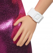 Barbie Fashionista - Rosa klänning hjärta utskärning Barbie Fashionista - Rosa klänning hjärta utskärning