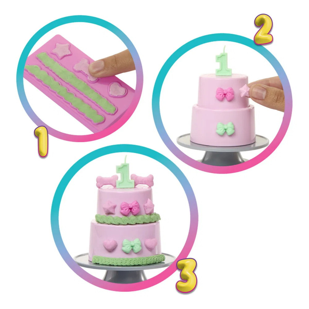 Barbie - Party Unboxed Mörk brunett docka