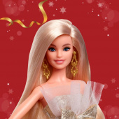 Barbie Signature 2025 Holiday Silver & Gold Barbie Signature 2025 Holiday Silver & Gold