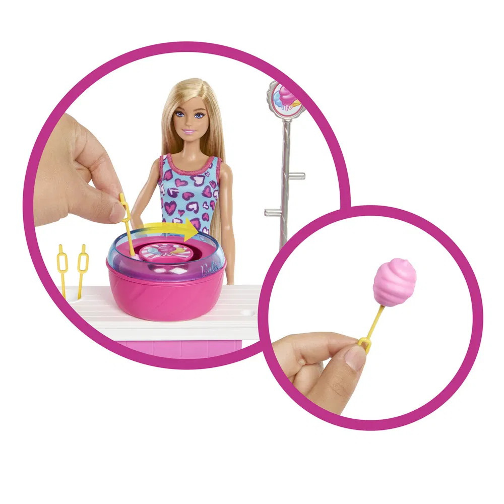 Barbie Mysteries Cotton Candy & Games Playset