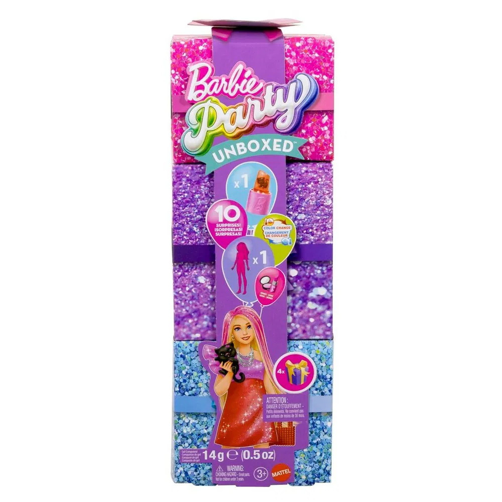 Barbie - Party Unboxed Red Sparkle