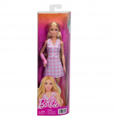 Barbie Fashionista Doll Pink Plaid Blonde with Cast Barbie Fashionista Doll Pink Plaid Blonde with Cast