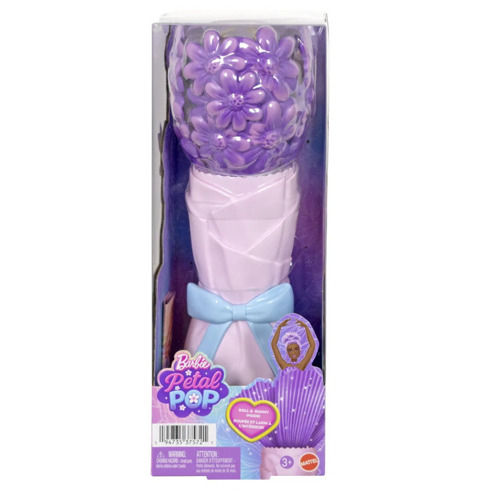 Barbie Petal Pop Fashion Doll Lila Tusensköna