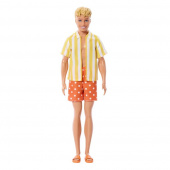 Barbie Fashionista Style Ken - Prickiga shorts och randig skjorta #252 Barbie Fashionista Style Ken - Prickiga shorts och randig skjorta #252