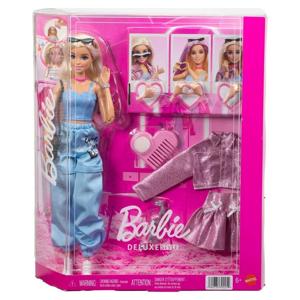 Barbie Docka Style Fashion Build Up