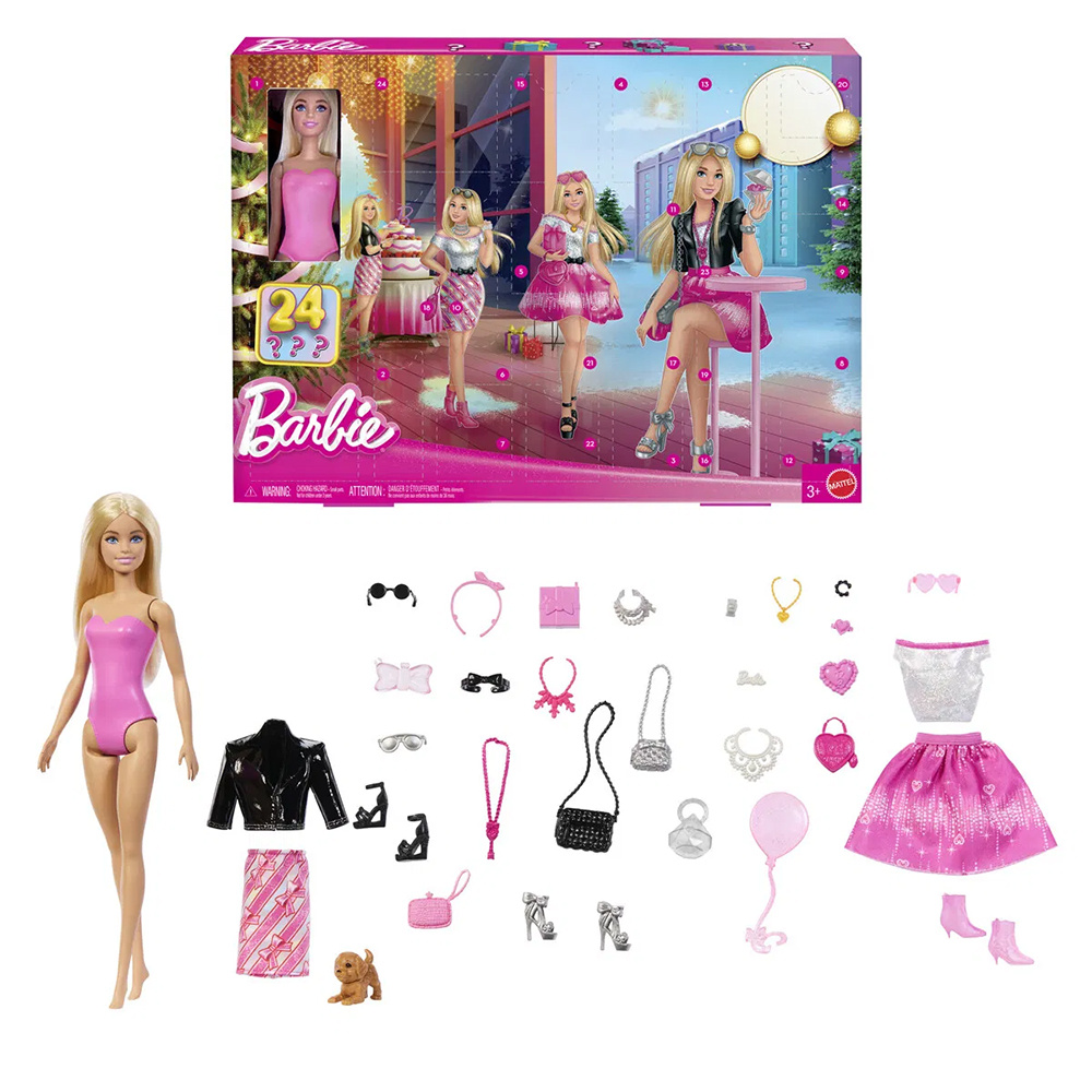 Barbie Fashionista adventskalender 2025