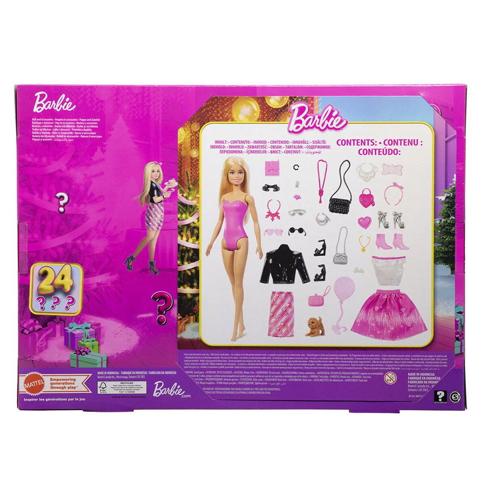 Barbie Fashionista adventskalender 2025