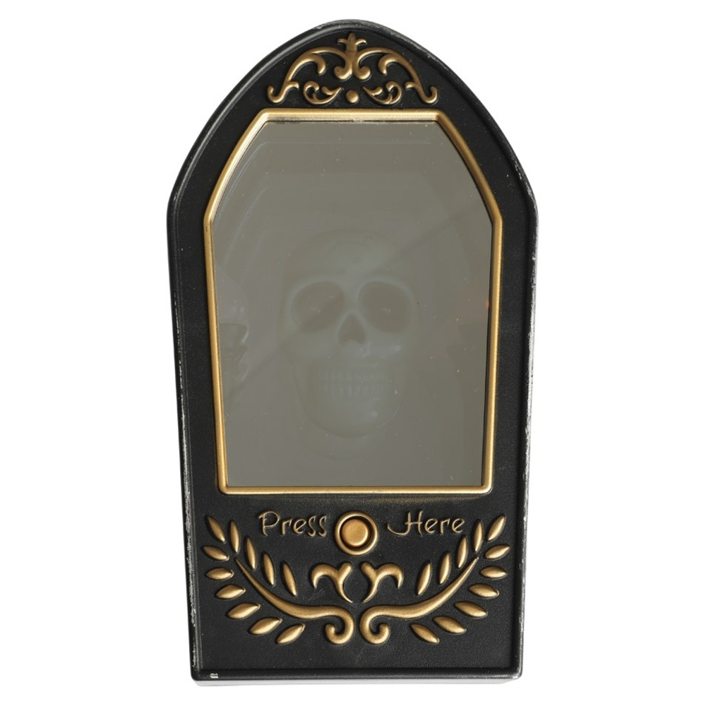 Infinity Mirror Skull Door Greeter Dekoration Halloween