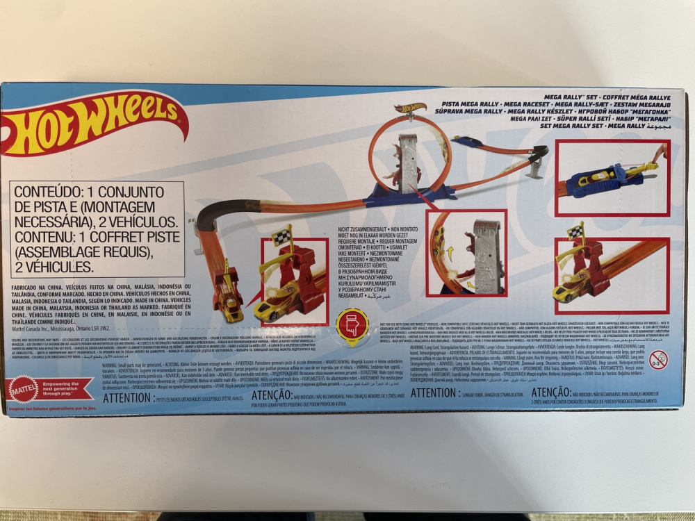 Hot Wheels Action Mega Rally set