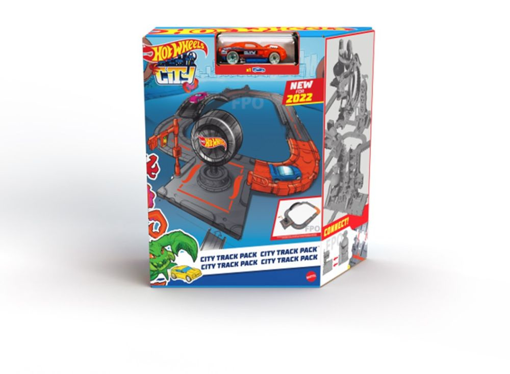 Hot Wheels City Track Pack