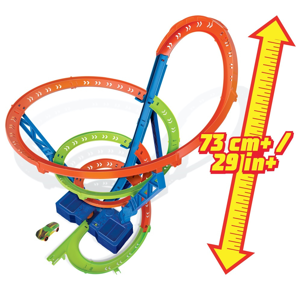 Hot Wheels Action Spiral Speed Crash