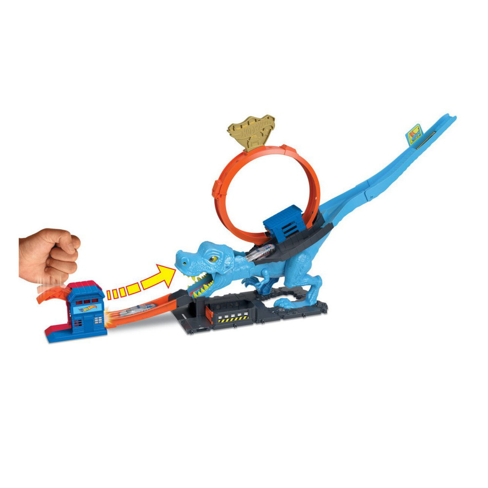 Hot Wheels City T-Rex Chomp Down