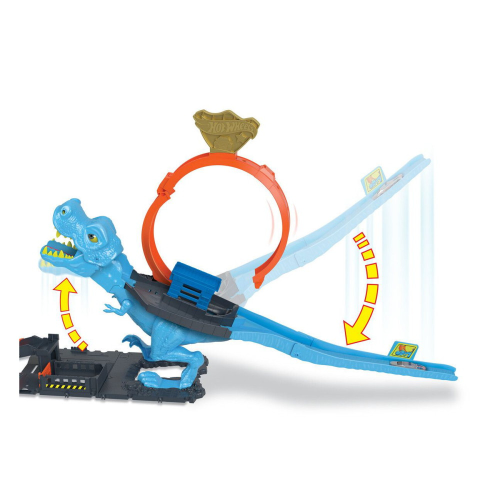 Hot Wheels City T-Rex Chomp Down