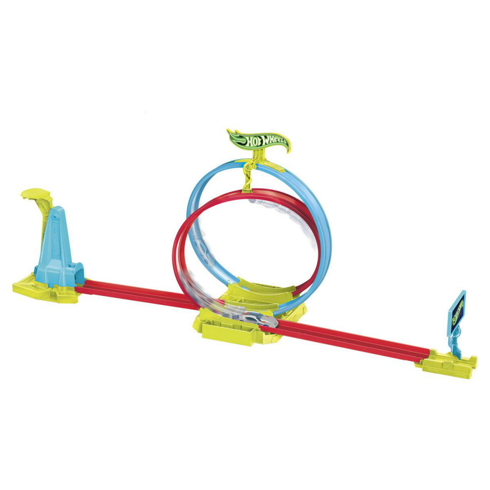 Hot Wheels Action Neon Laser Stunt Slamway