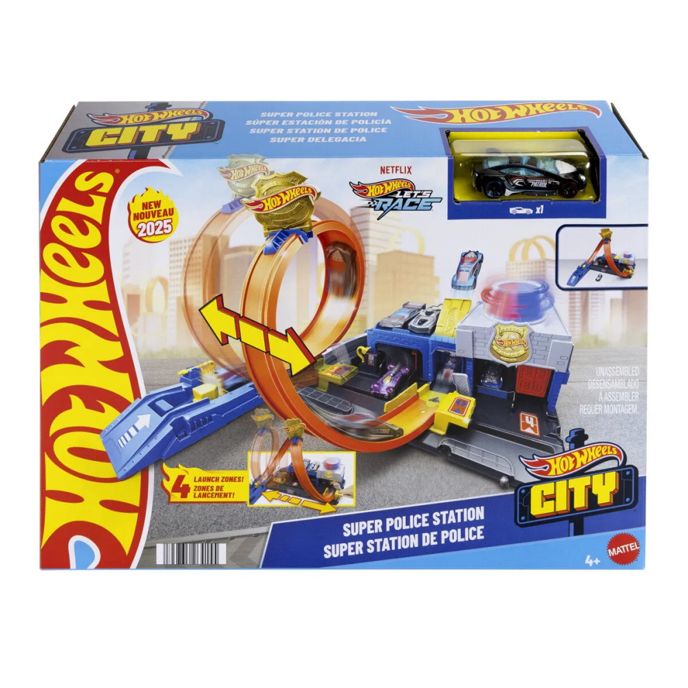 Hot Wheels City Superpolisstation