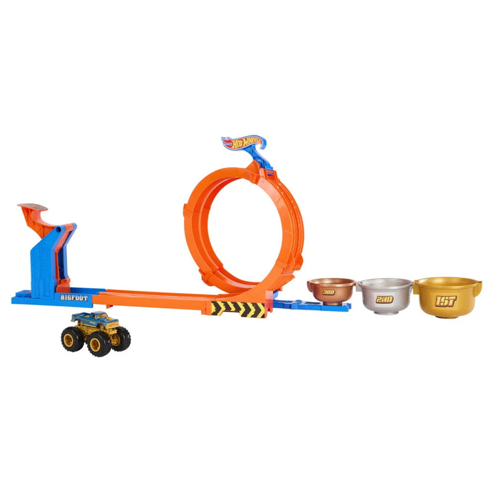 Hot Wheels Monster Trucks Loop & Flip Trofé Utmaning