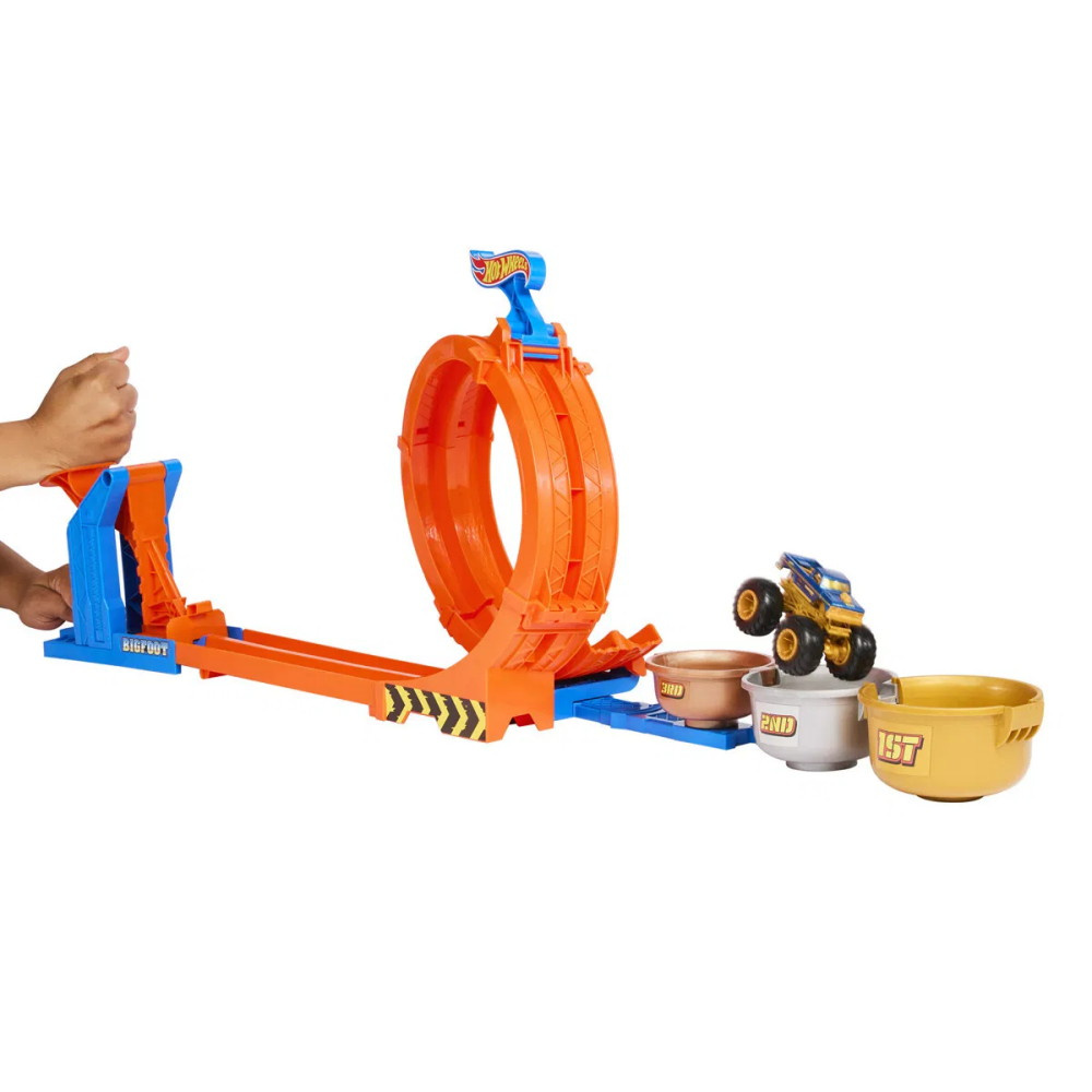 Hot Wheels Monster Trucks Loop & Flip Trofé Utmaning