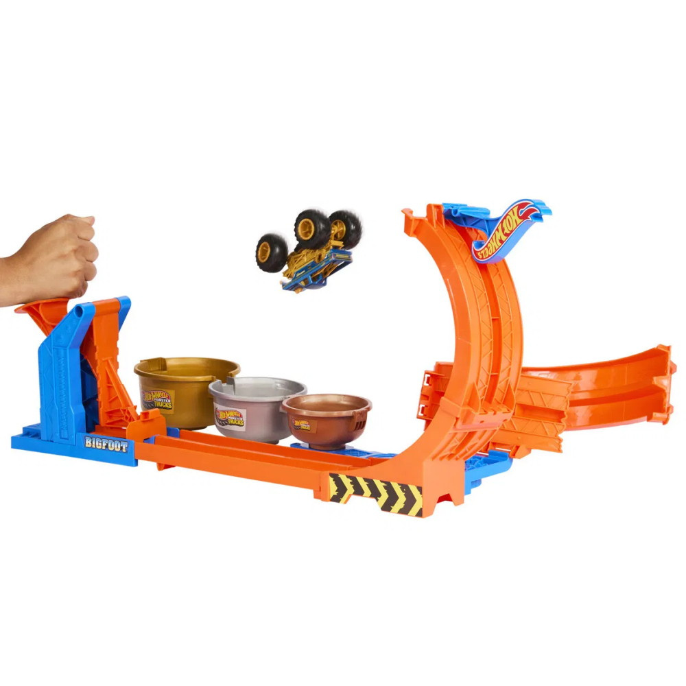 Hot Wheels Monster Trucks Loop & Flip Trofé Utmaning