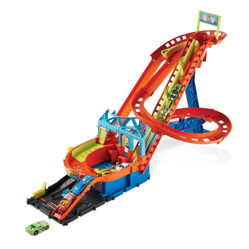 Hot Wheels City Bilbana Roller Coaster Rally 
