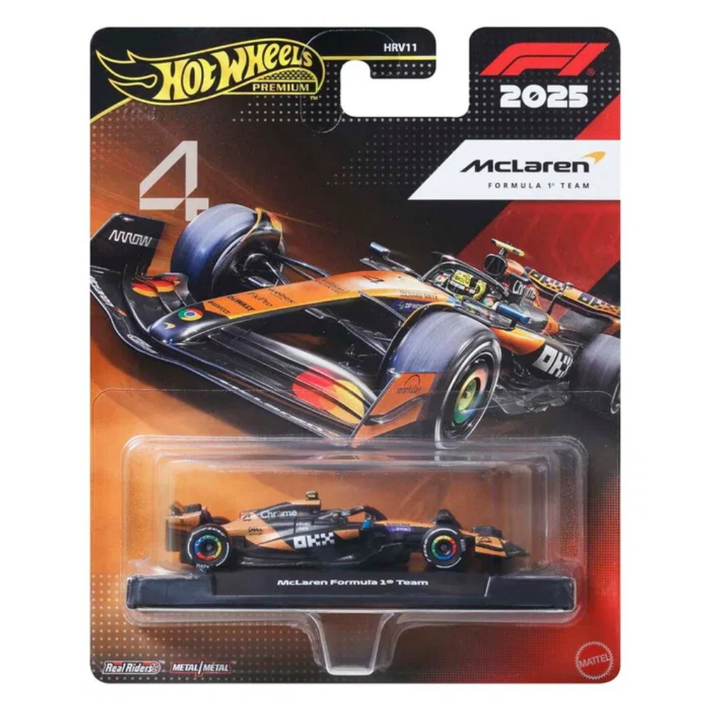 Hot Wheels F1 Racing Premium Lando Norris 