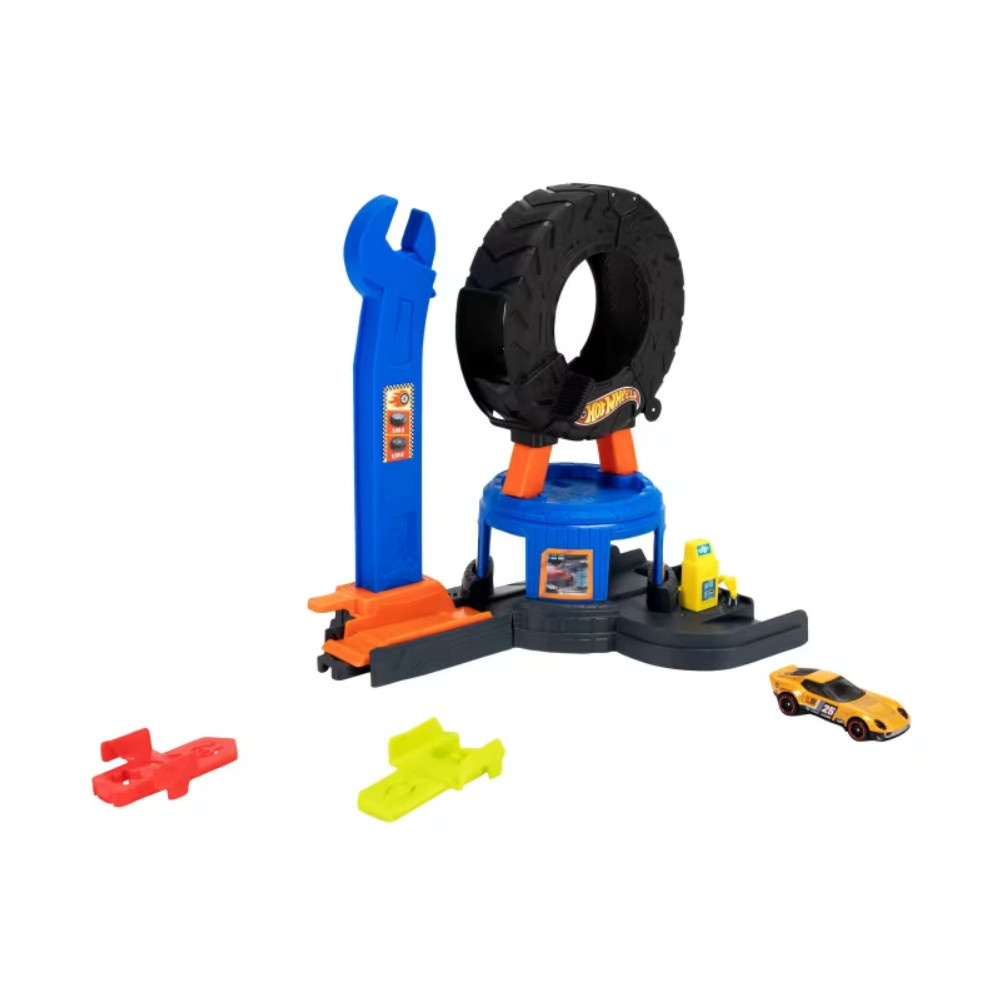 Hot Wheels City Downtown Tire Shop