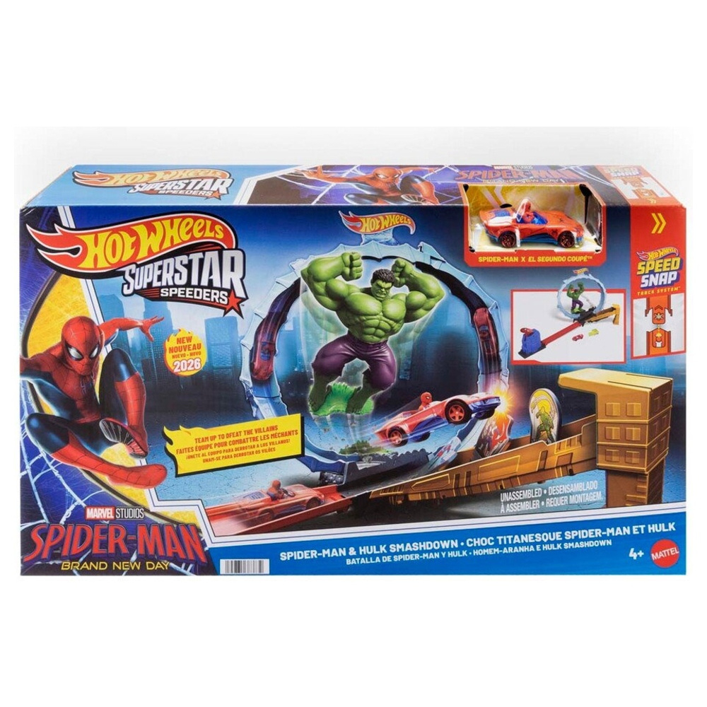 Hot Wheels Superstar Speeders Blue Oasis Track 
