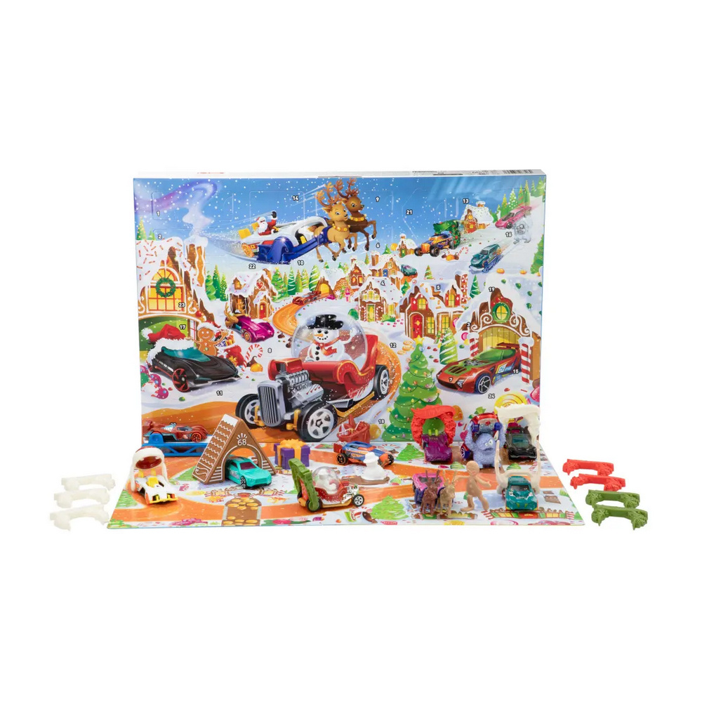 Hot Wheels Basics adventskalender 2025